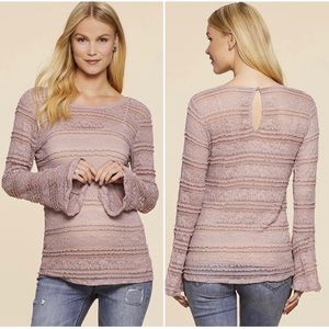 Jessica Simpson Maternity Lace Top NWT w/minor flaw